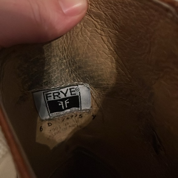 FRYE LINDSAY PLATE 76975 LADIES LEATHER RIDING BOOTS size 6B - Picture 5 of 5